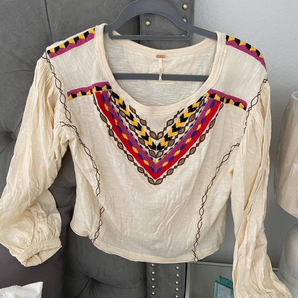 💛 Free People Long Sleeve Crop Too 💛